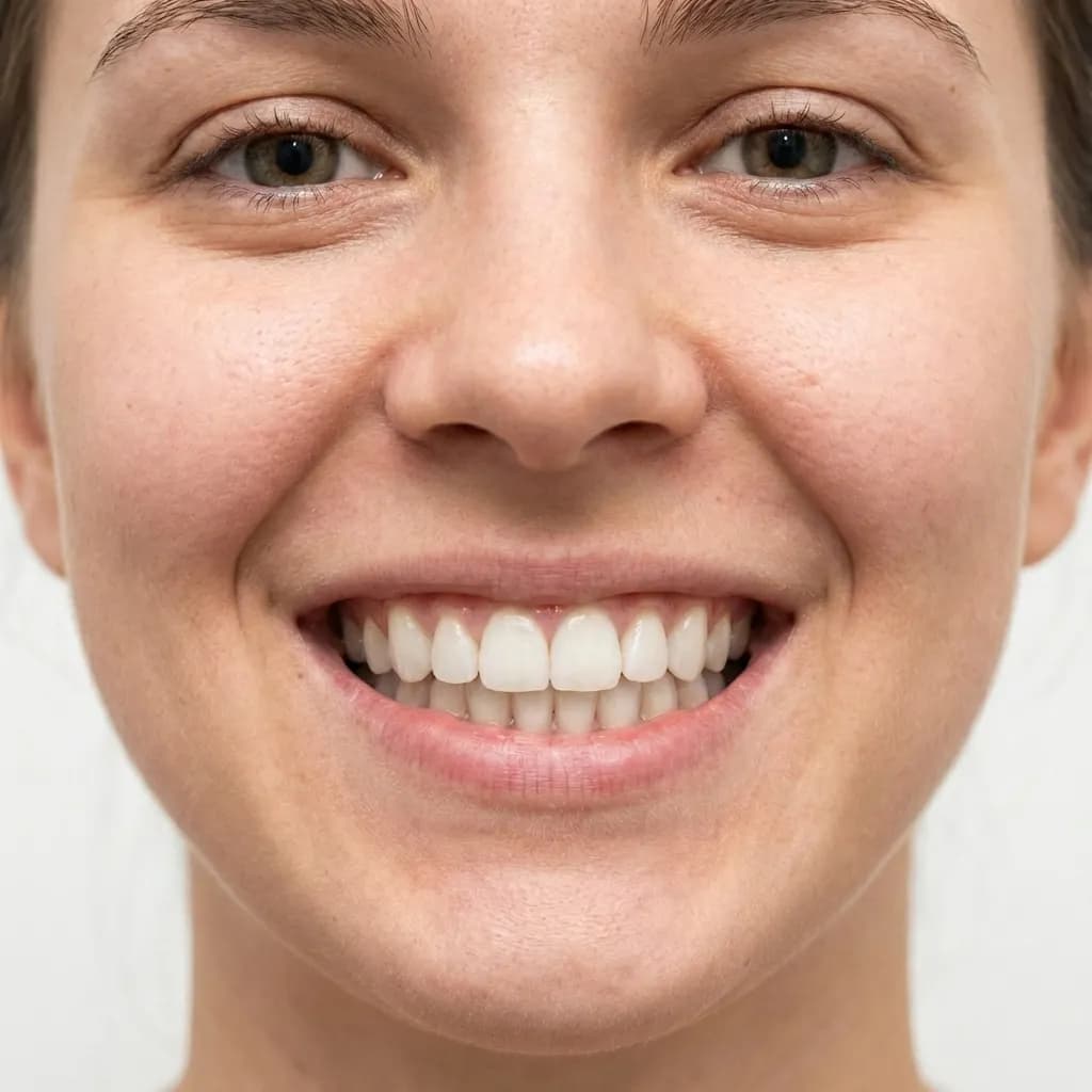 Resultado después del tratamiento dental en Bienestar Dental - Después