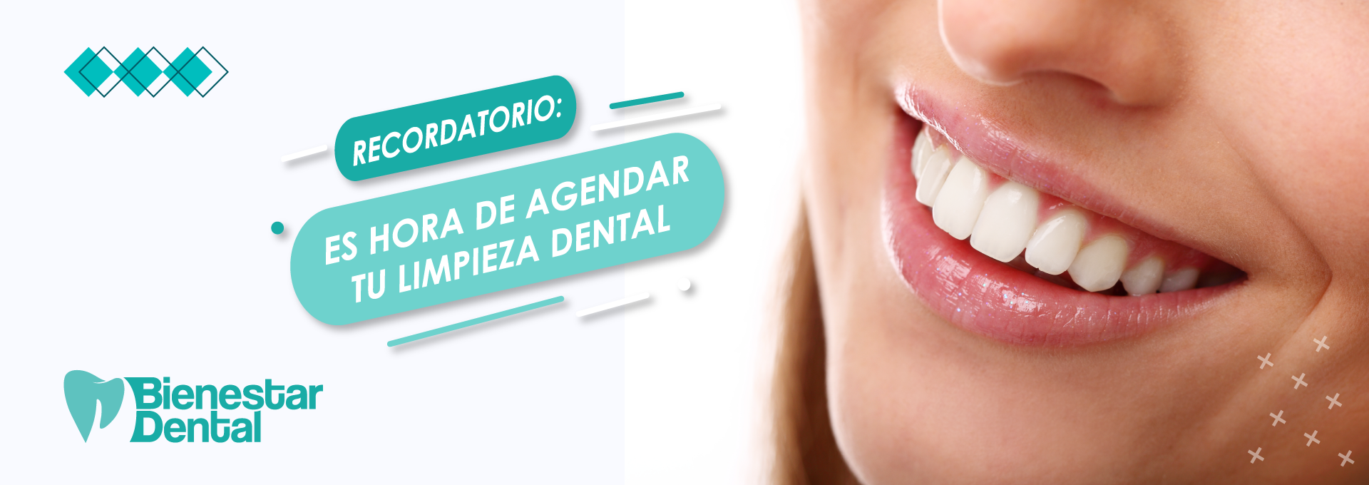 Recordatorio de limpieza dental